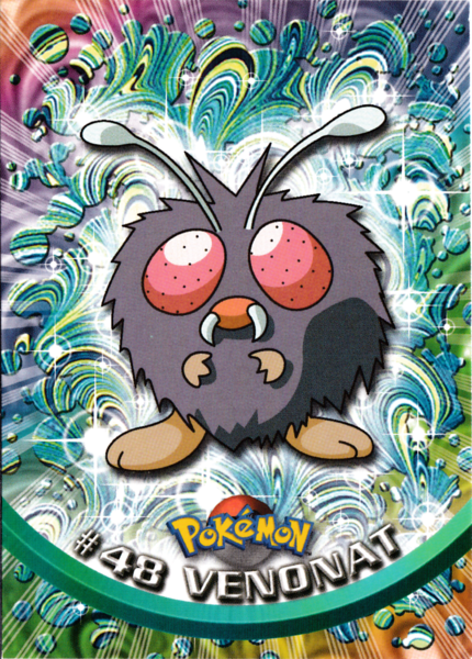 Venonat (48) [Topps TV Animation Edition Series 1 (Third Print)] - for just $1! 