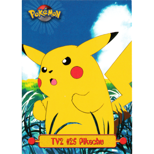 Pikachu TV2 (TV2) [Topps TV Animation Edition Series 1 (Third Print)] - Just $1.50! Shop now at Retro Gaming of Denver