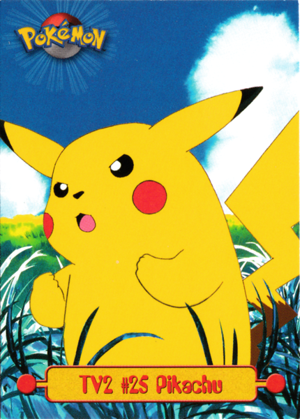 Pikachu TV2 (TV2) [Topps TV Animation Edition Series 1 (Third Print)] - for just $1.50! 