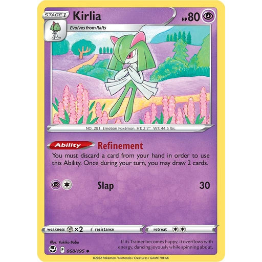 Kirlia (068/195) [Sword & Shield: Silver Tempest] - Just $0.15! Shop now at Retro Gaming of Denver