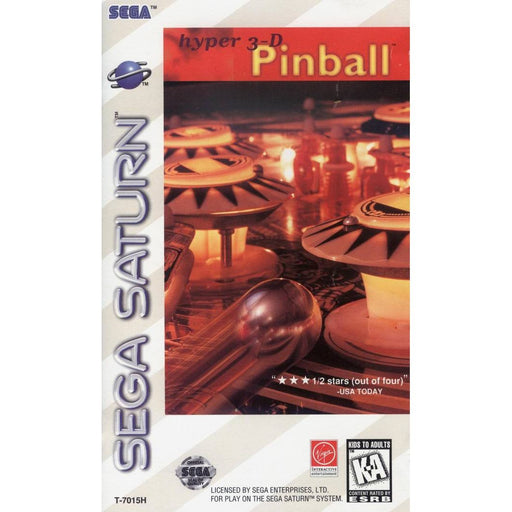 Hyper 3D Pinball (Sega Saturn) - Just $0! Shop now at Retro Gaming of Denver