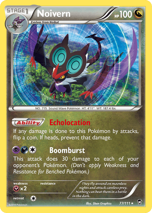 Noivern (77/111) [XY: Furious Fists] - for just $0.50! 