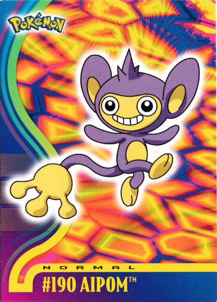 Aipom (190) [Topps Pokemon Johto Series 1] - for just $0.75! 