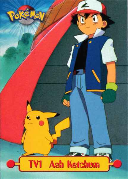 Ash Ketchum TV1 (TV1) [Topps TV Animation Edition Series 1 (Third Print)] - for just $1.50! 