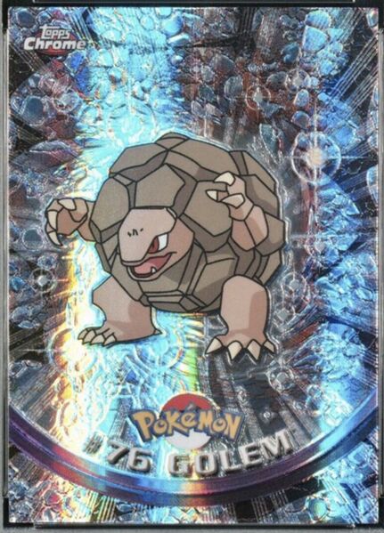 Golem Spectra Foil (76) [Topps Pokemon Chrome Series 1] - for just $0.75! 