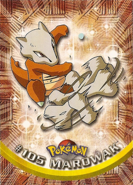 Marowak (105) [Topps TV Animation Edition Series 2] - for just $1.50! 