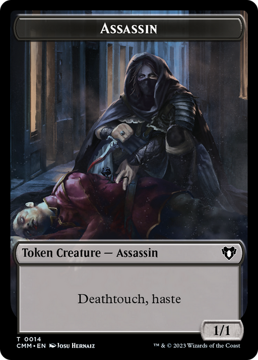 Assassin Token [Commander Masters Tokens] - Just $4.20! Shop now at Retro Gaming of Denver