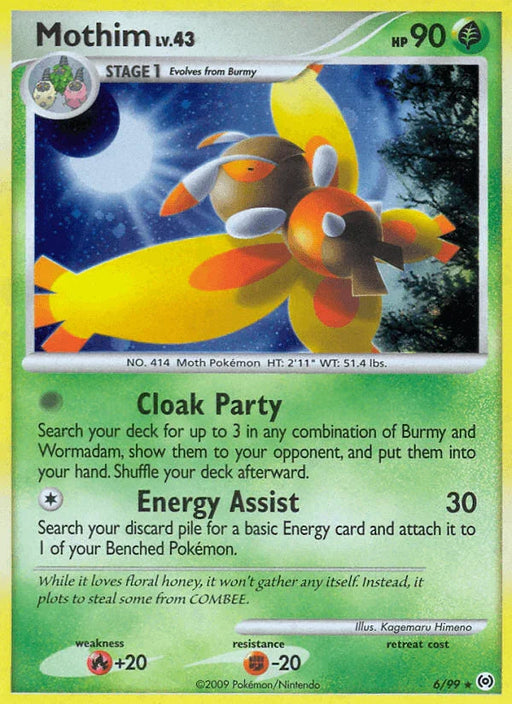 Mothim (6/99) [Platinum: Arceus] - for just $1.50! 