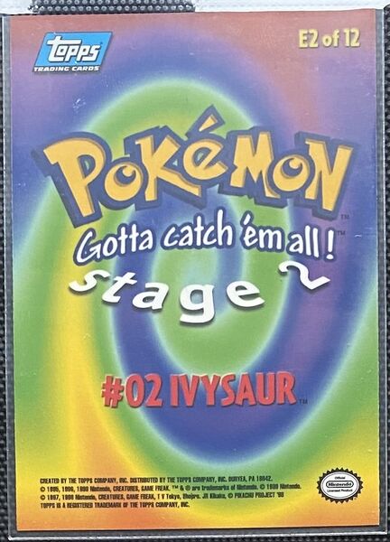 Ivysaur Foil (E2) [Topps Pokemon The First Movie (First Print)] - for just $3! 
