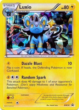 Luxio (BW34) (Cracked Ice Holo) [Black & White: Black Star Promos] - for just $16! 