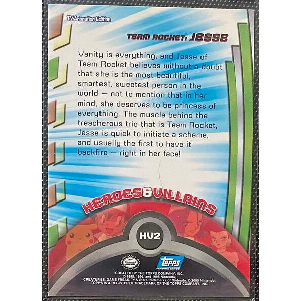 Team Rocket: Jesse Foil (HV2) [Topps TV Animation Edition Series 2] - Just $1! Shop now at Retro Gaming of Denver