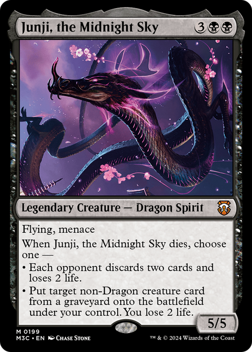 Junji, the Midnight Sky (M3C-199) - Modern Horizons 3 Commander - for just $0.14! 