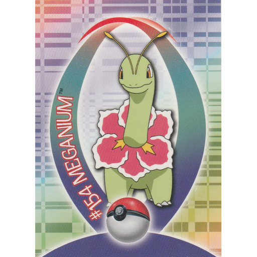 Meganium Sticker (3 of 62) [Topps Pokemon Johto Series 1] - Just $0.75! Shop now at Retro Gaming of Denver