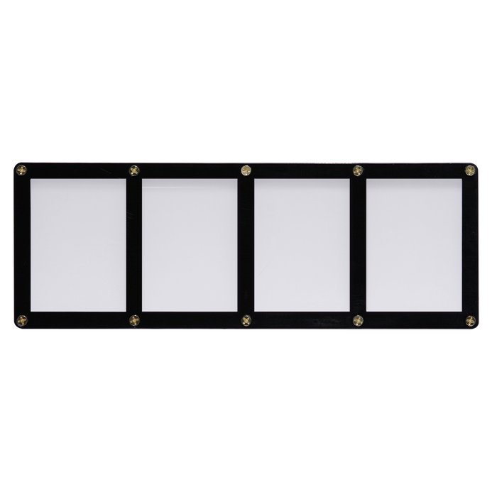 Ultra PRO: Screwdown Holder - Black Frame (4-Card) - for just $0! 