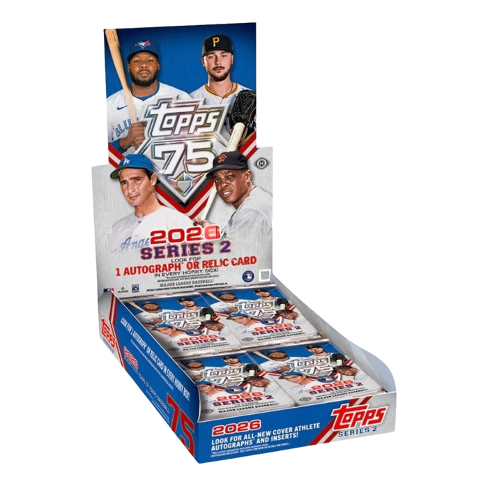 2026 Topps Series 2 Baseball - Hobby Box - for just $200! 