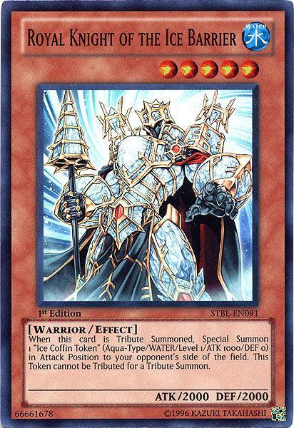 Royal Knight of the Ice Barrier [STBL-EN091] Super Rare - for just $0.15! 