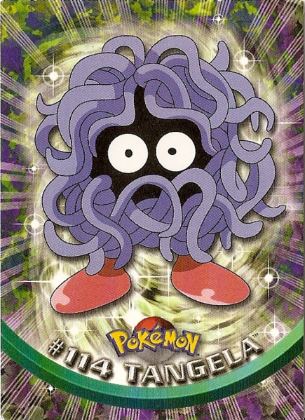 Tangela Foil (114) [Topps TV Animation Edition Series 2] - for just $1! 