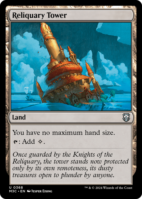Reliquary Tower (M3C-368) - Modern Horizons 3 Commander - for just $1.31! 