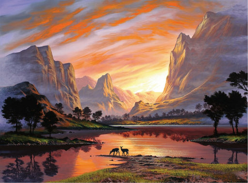 Puzzle: Tranquil Sunset - for just $15.49! 