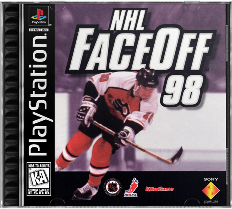 NHL FaceOff 98 – PlayStation 1 (PS1) - for just $7.99! 