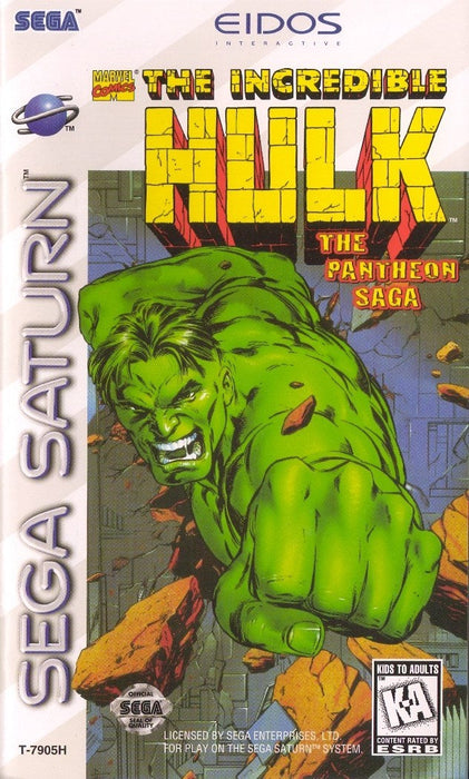 The Incredible Hulk: The Pantheon Saga (Sega Saturn) - for just $0! 