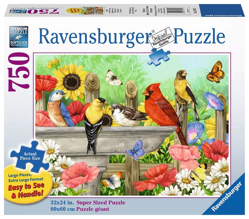 Puzzle: Large Format - Bathing Birds - for just $24.99! 