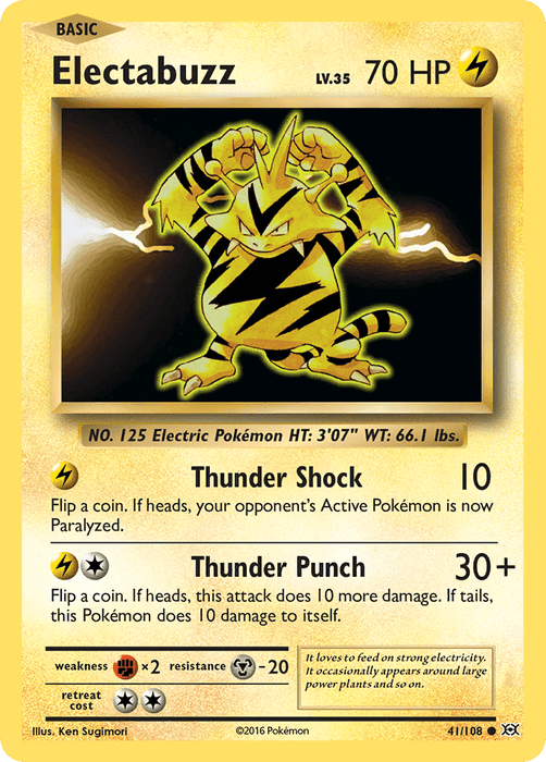 Electabuzz (41/108) [XY: Evolutions] - for just $0.10! 
