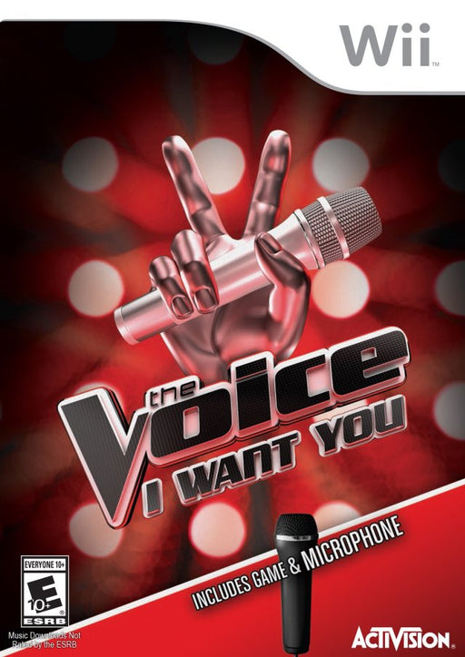 The Voice: I Want You + Microphone Bundle (Nintendo Wii) - for just $0! 