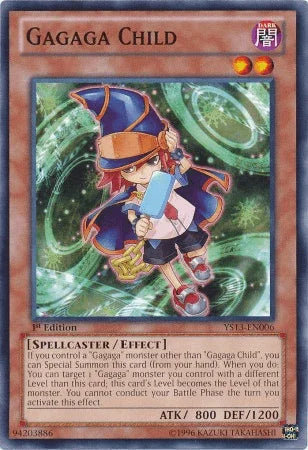 Gagaga Child [YS13-EN006] Common - for just $0.20! 