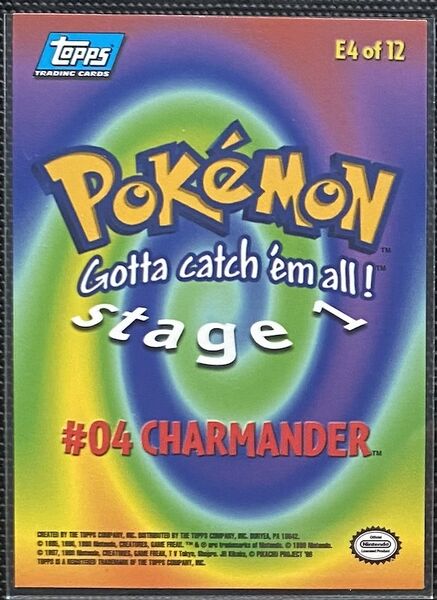 Charmander (E4) [Topps Pokemon the First Movie (First Print)] - for just $1! 