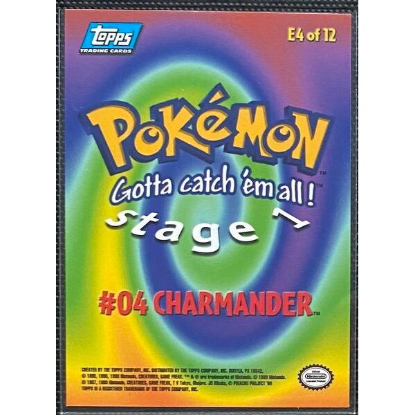 Charmander (E4) [Topps Pokemon the First Movie (First Print)] - Just $1! Shop now at Retro Gaming of Denver