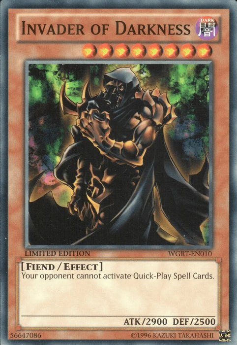 Invader of Darkness [WGRT-EN010] Common - for just $0.10! 