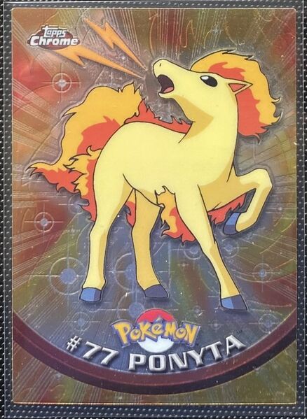 Ponyta Foil (77) [Topps Pokemon Chrome Series 1] - for just $0.75! 