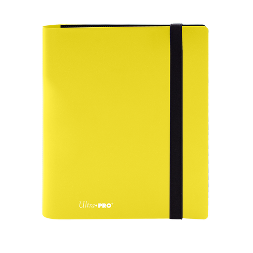 Ultra PRO: 4-Pocket PRO-Binder - Eclipse (Lemon Yellow) - Just $0! Shop now at Retro Gaming of Denver