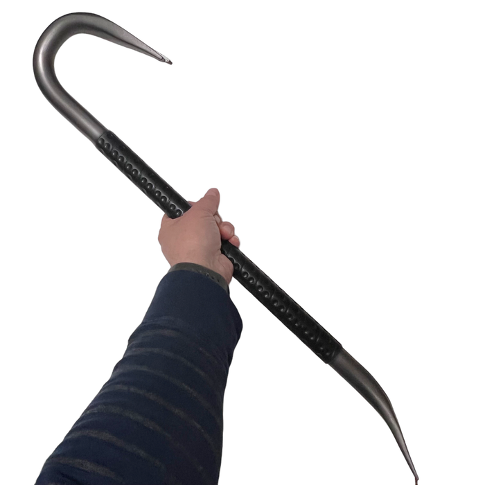 26.5 Inch Bulky Foam Rubber Crowbar Silver and Black Prop - for just $26! 