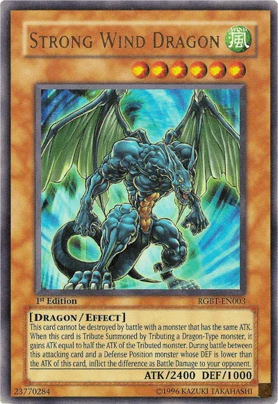 Strong Wind Dragon [RGBT-EN003] Ultra Rare - for just $2.25! 