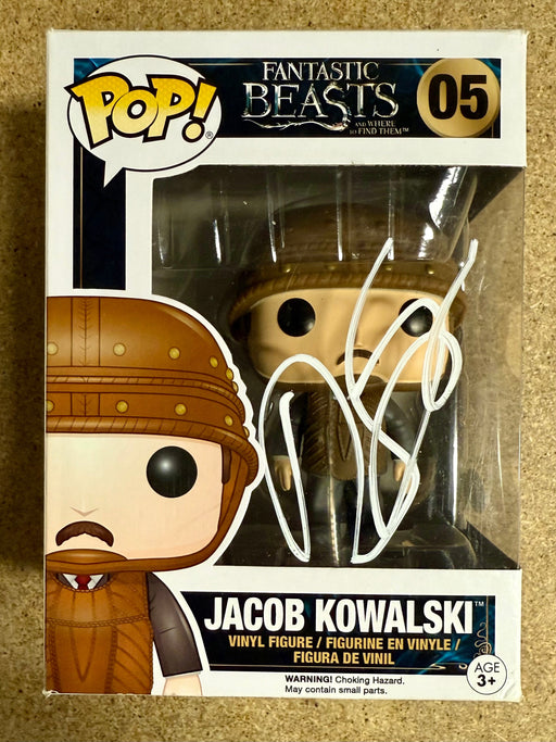 Dan Fogler Signed Fantastic Beasts Jacob Kowalski Funko Pop! #05 With JSA COA - for just $140! 