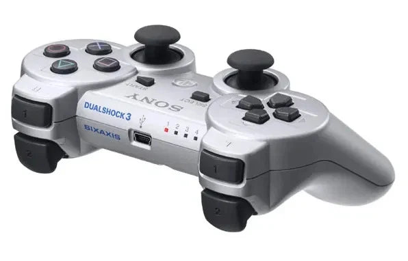 PlayStation 3 (PS3) Dualshock 3 Controller [OEM][Silver][Scratch and Scuff] – PlayStation 3 Accessory (PS3) - for just $34.99! 