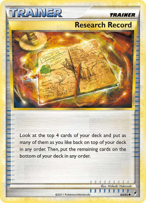 Research Record (84/95) [HeartGold & SoulSilver: Call of Legends] - for just $0.15! 