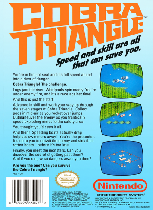 Cobra Triangle – Nintendo Entertainment System (NES) - for just $6.99! 