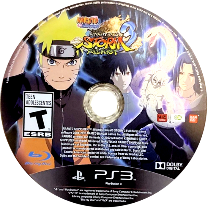 Naruto Shippuden: Ultimate Ninja Storm 3 Full Burst — PlayStation 3 (PS3) - for just $10.99! 