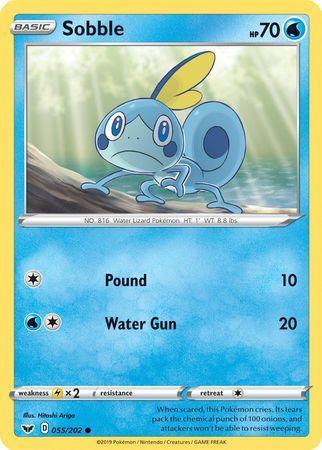 Sobble (055/202) (Premium Collection) [Sword & Shield: Base Set] - for just $0.35! 