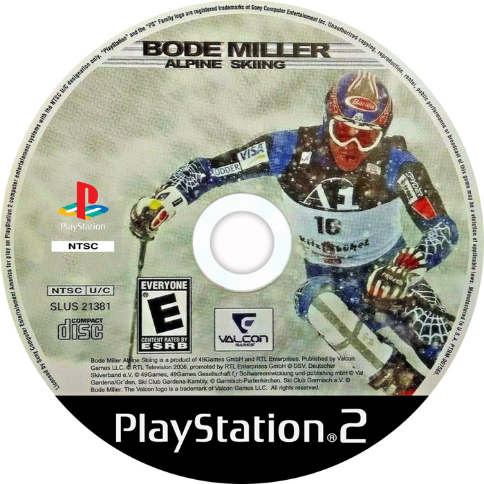 Bode Miller Alpine Skiing – PlayStation 2 (PS2) - for just $3.99! 