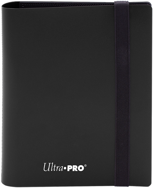 Ultra PRO: 2-Pocket PRO-Binder - Eclipse (Jet Black) - Just $0! Shop now at Retro Gaming of Denver