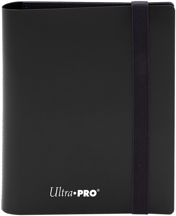 Ultra PRO: 2-Pocket PRO-Binder - Eclipse (Jet Black) - Just $0! Shop now at Retro Gaming of Denver