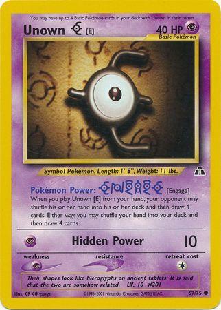 Unown [E] (67/75) [Neo Discovery Unlimited] - for just $0.30! 