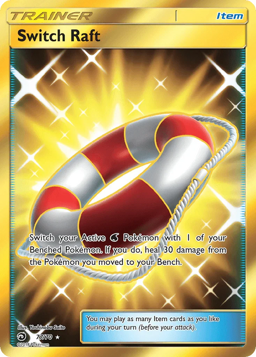 Switch Raft (77/70) [Sun & Moon: Dragon Majesty] - for just $4.30! 