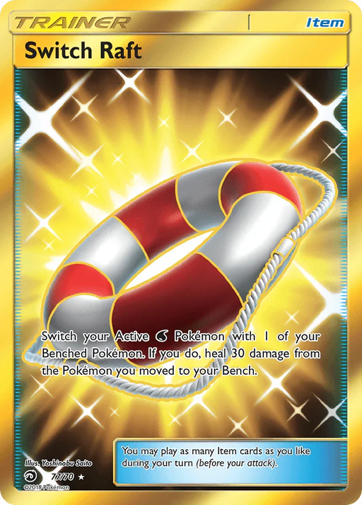 Switch Raft (77/70) [Sun & Moon: Dragon Majesty] - for just $4.25! 
