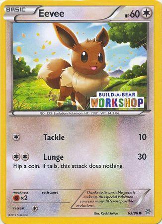 Eevee (63/98) (Build A Bear Workshop Exclusive) [XY: Ancient Origins] - for just $12.90! 