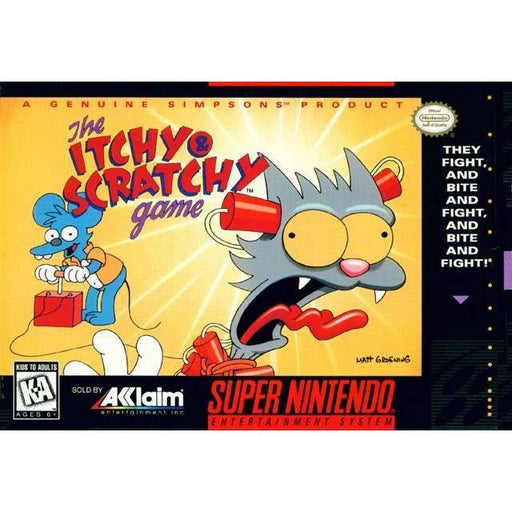 The Itchy and Scratchy Game (Super Nintendo) - Premium Video Games - Just $0! Shop now at Retro Gaming of Denver